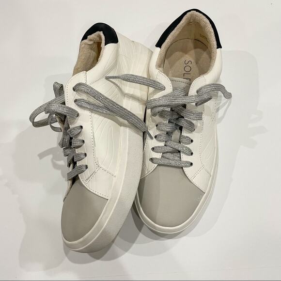 Sole Society Perforated Sneakers NWOT white - Picture 1 of 7